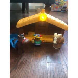 little people nativity set